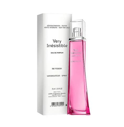 givenchy very irresistible sensual 75 ml tester
